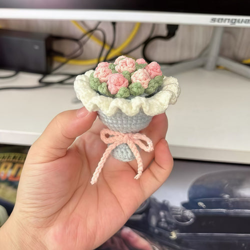 Crochet Ring Bouquet(6 hours of work)