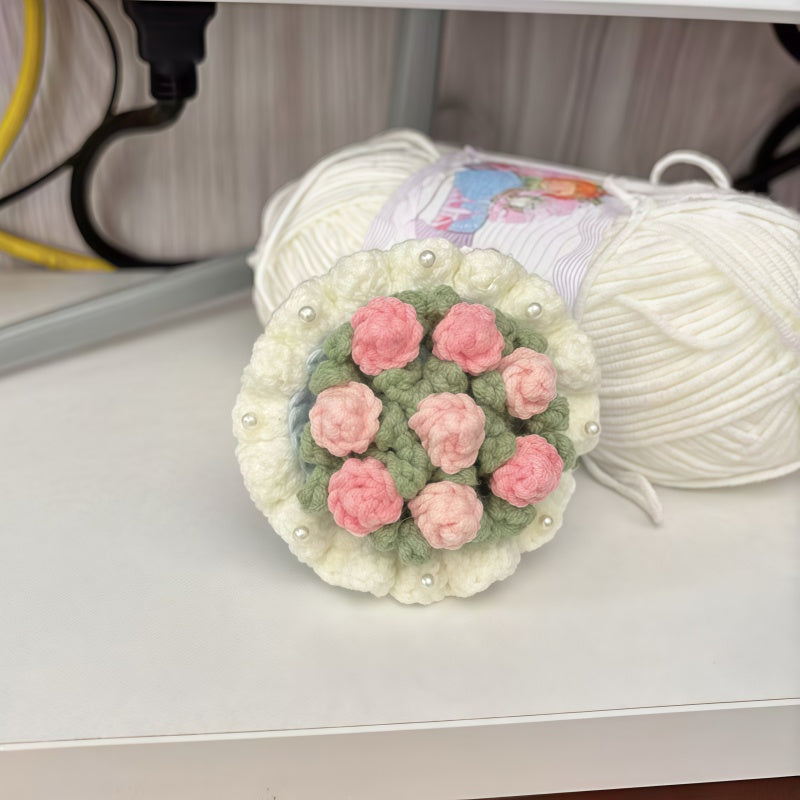 Crochet Ring Bouquet(6 hours of work)