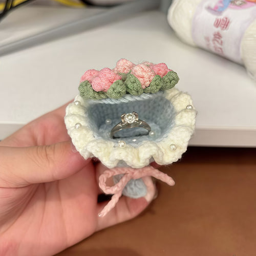 Crochet Ring Bouquet(6 hours of work)