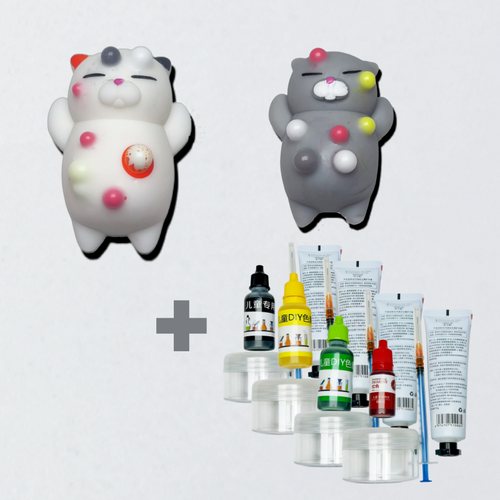 2 Cat & 4-color tool kit