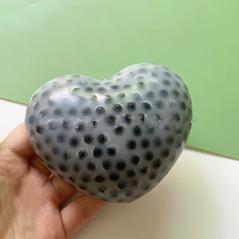 Squeeze pimple heart