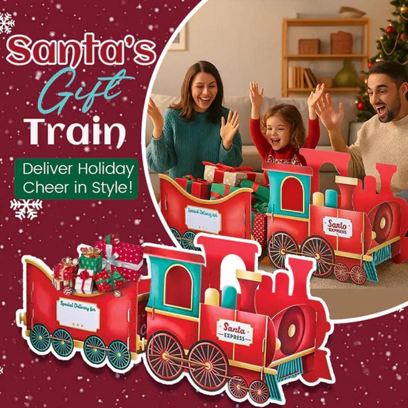 Christmas Train - Christmas Decoration Gift Storage