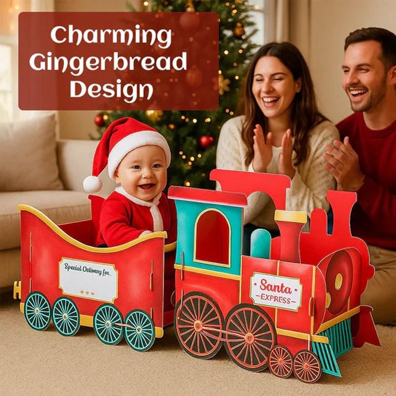 Christmas Train - Christmas Decoration Gift Storage