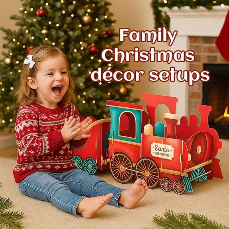 Christmas Train - Christmas Decoration Gift Storage