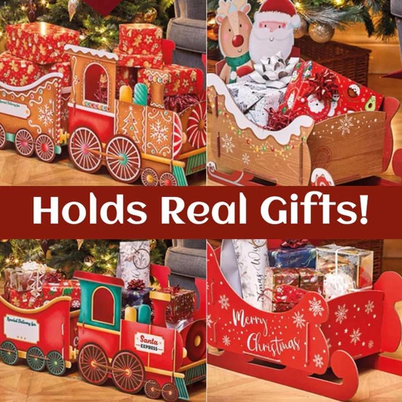Christmas Train - Christmas Decoration Gift Storage