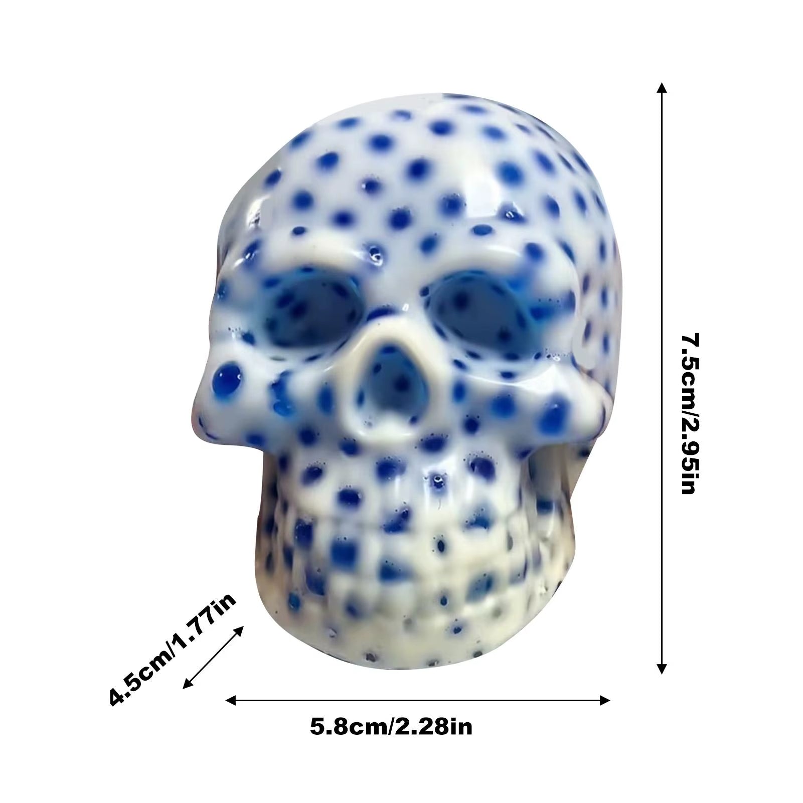 Popping pimple skull