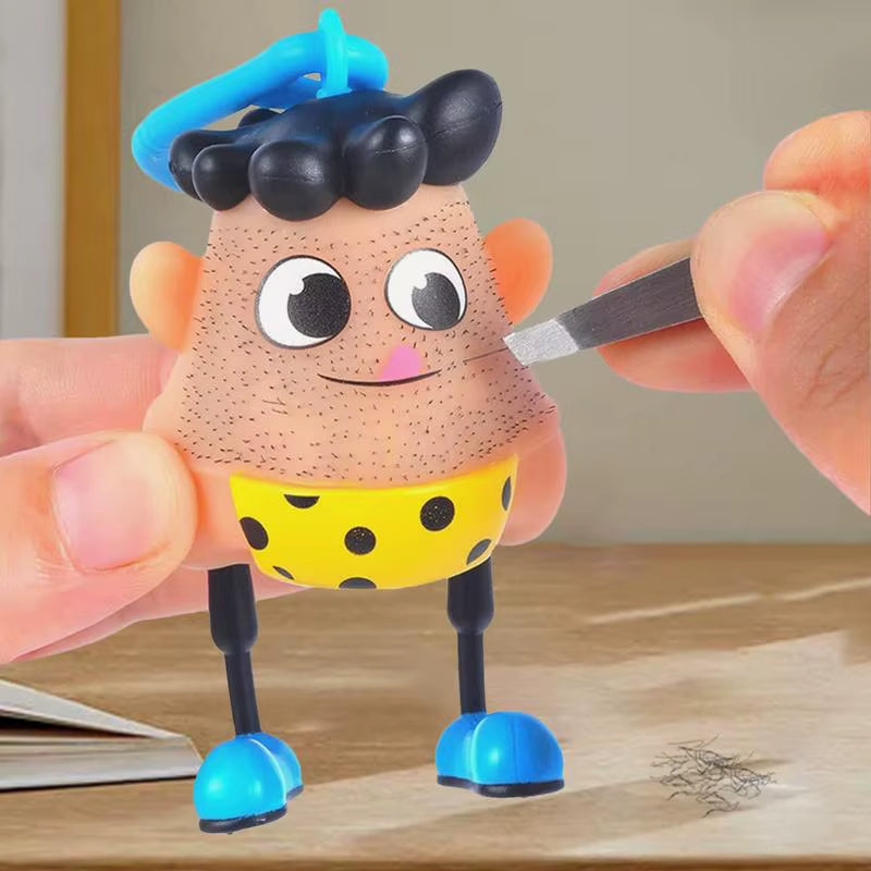 Beard Pulling Toys and Keychains