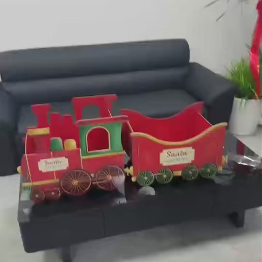 Christmas Train - Christmas Decoration Gift Storage
